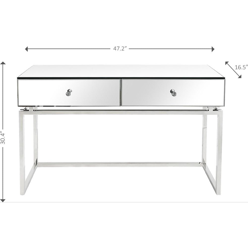 Silver Chic Console Table