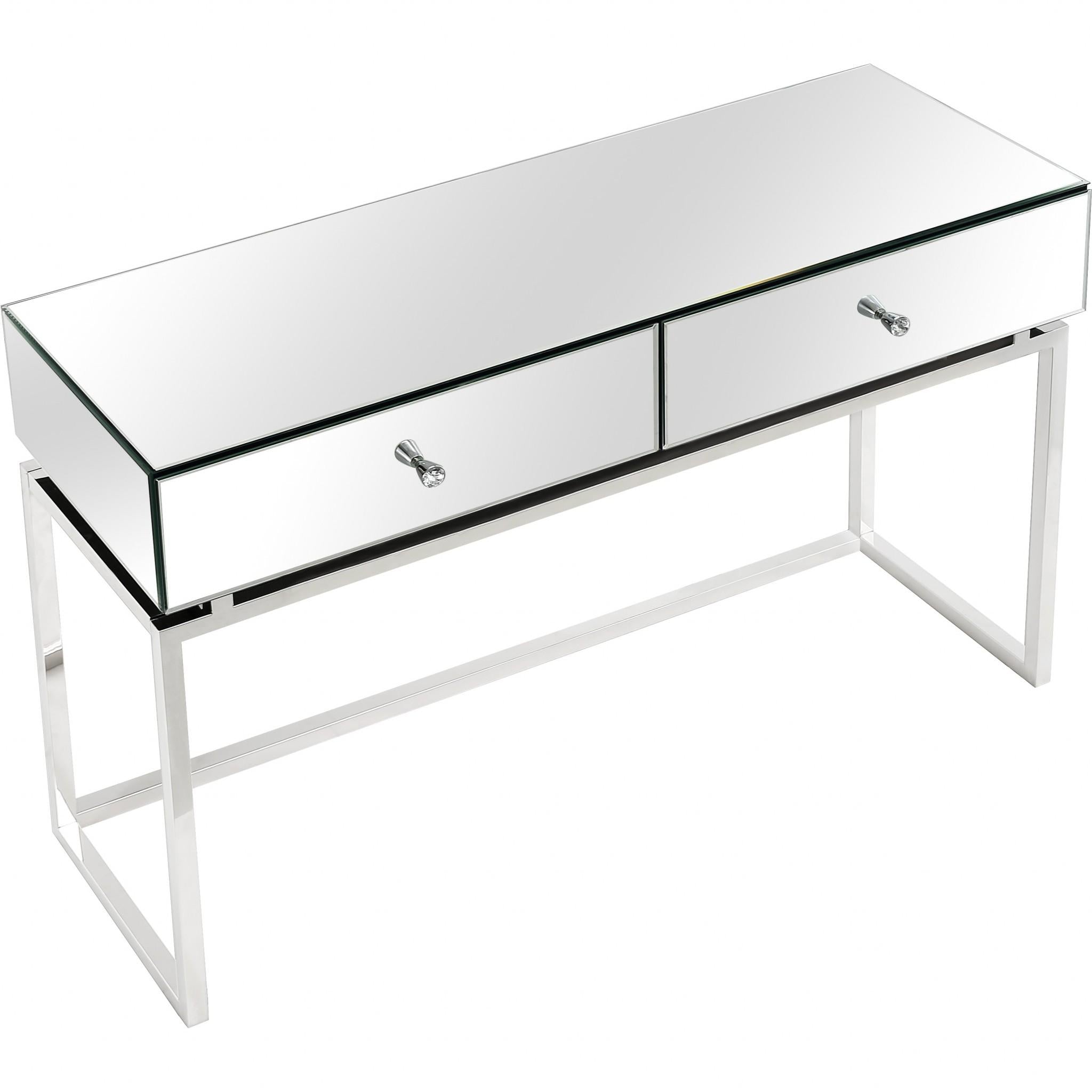 Silver Chic Console Table