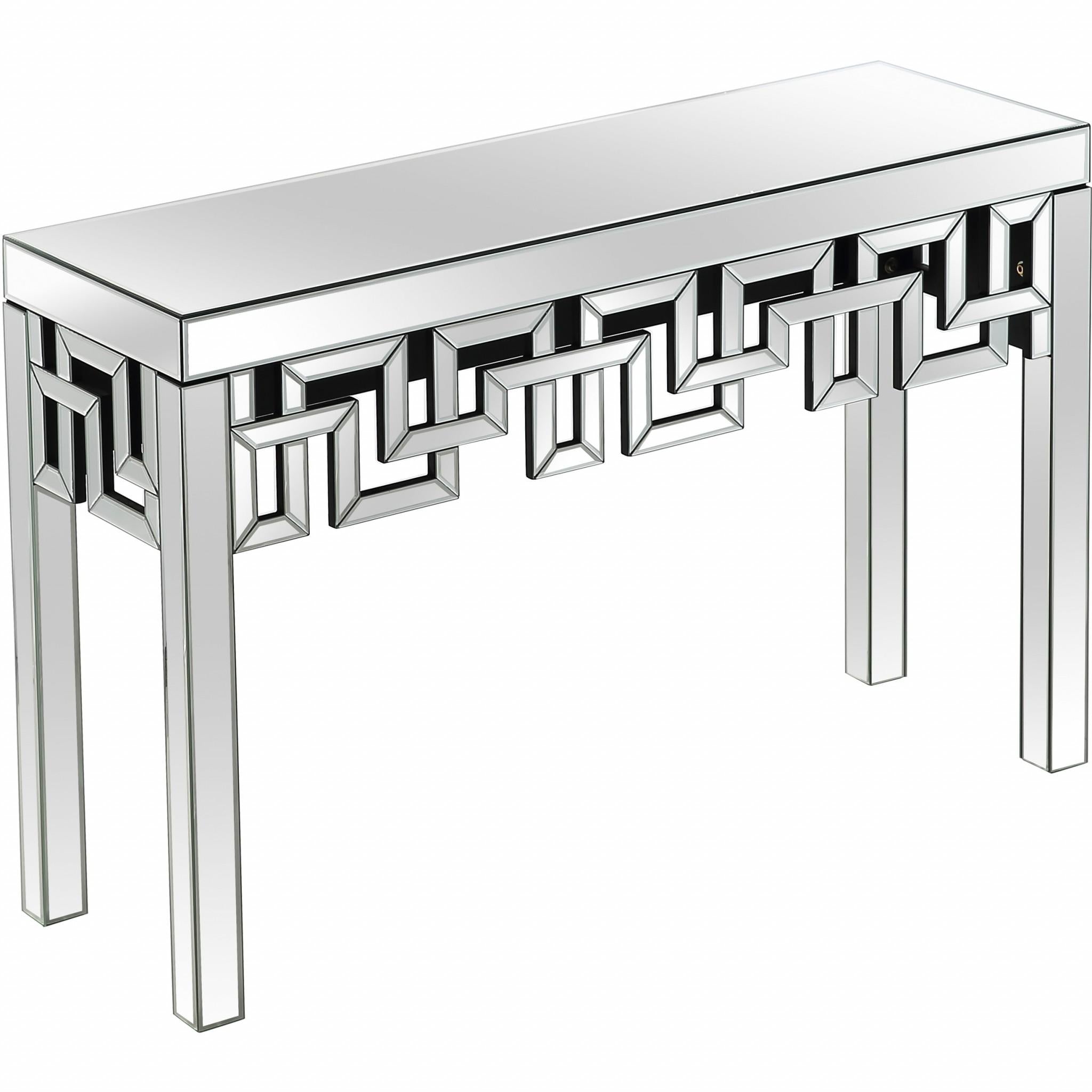 Greek Key Console Table