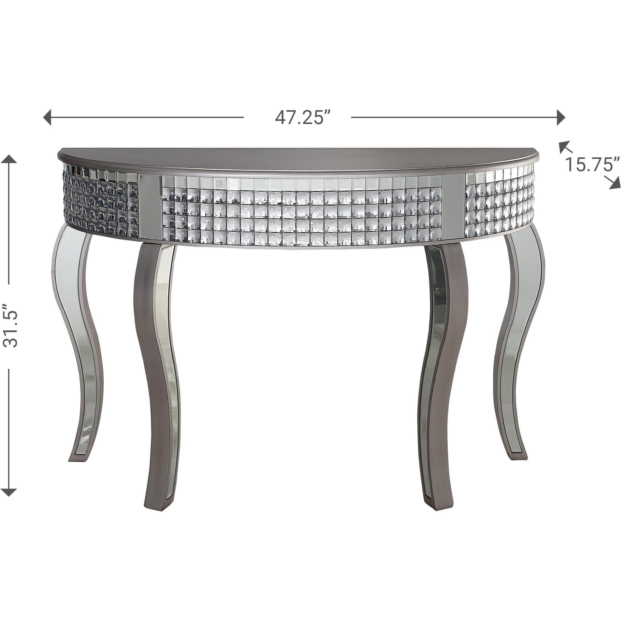 Glitz and Glam Console Table