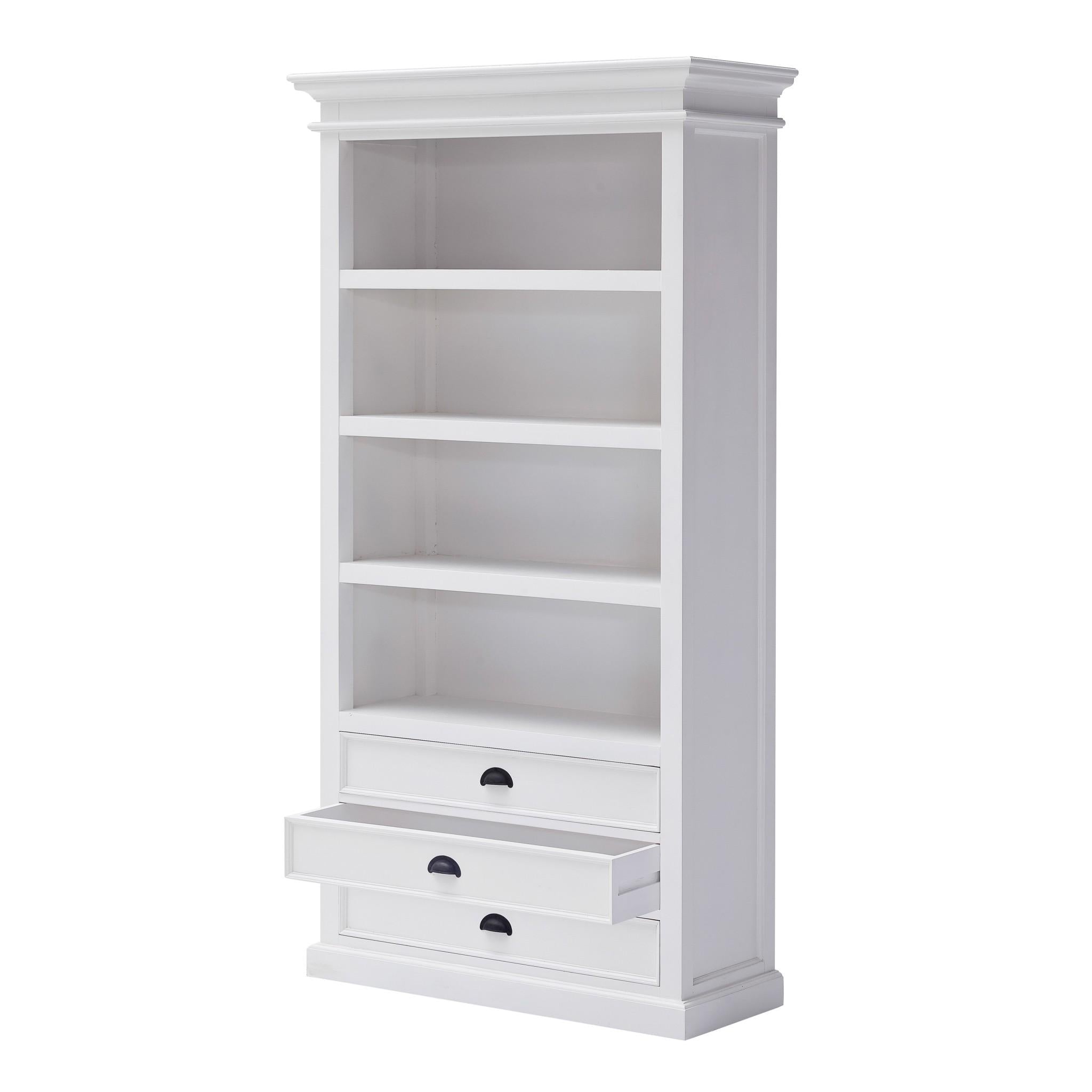 Classic White Bookcase