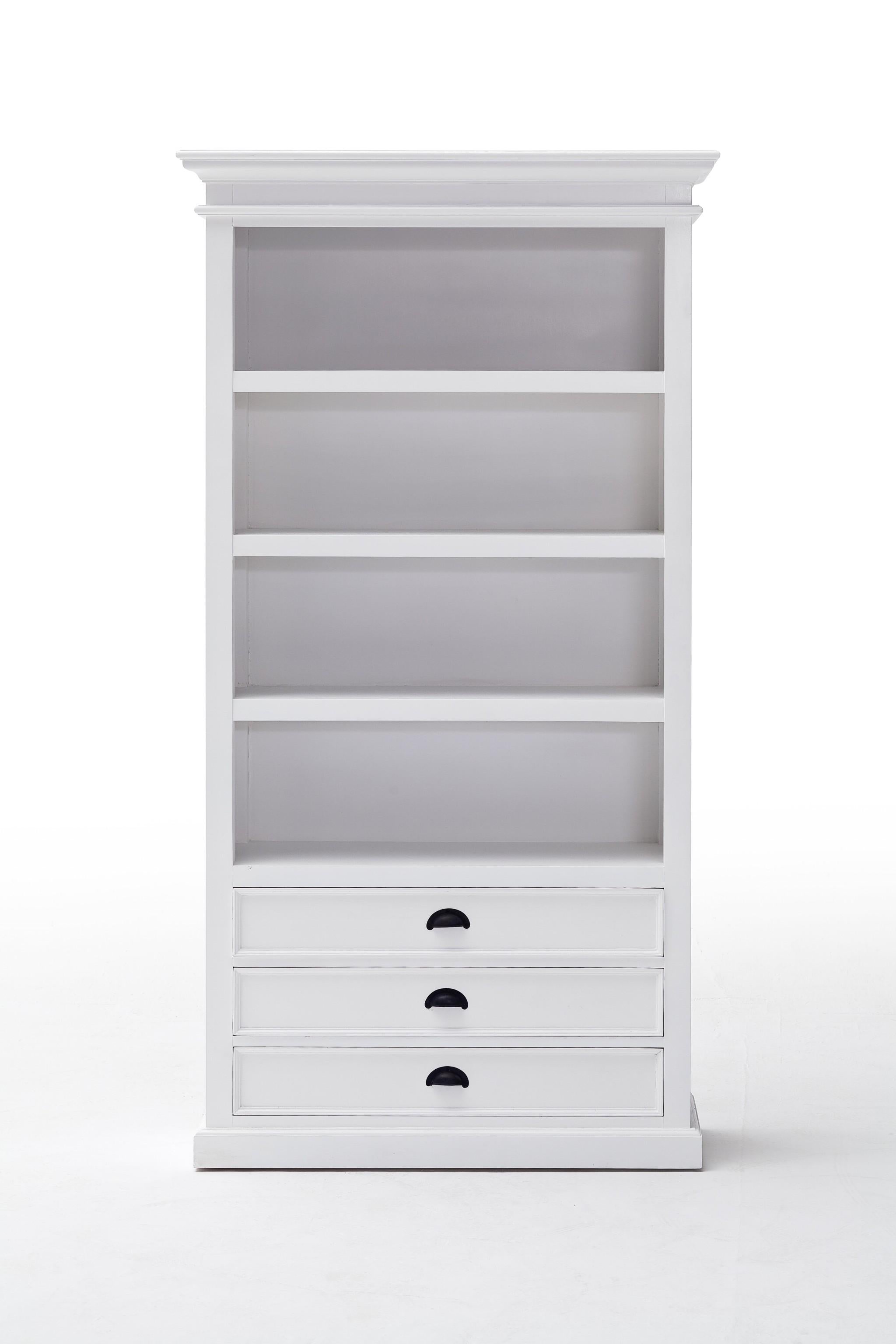 Classic White Bookcase