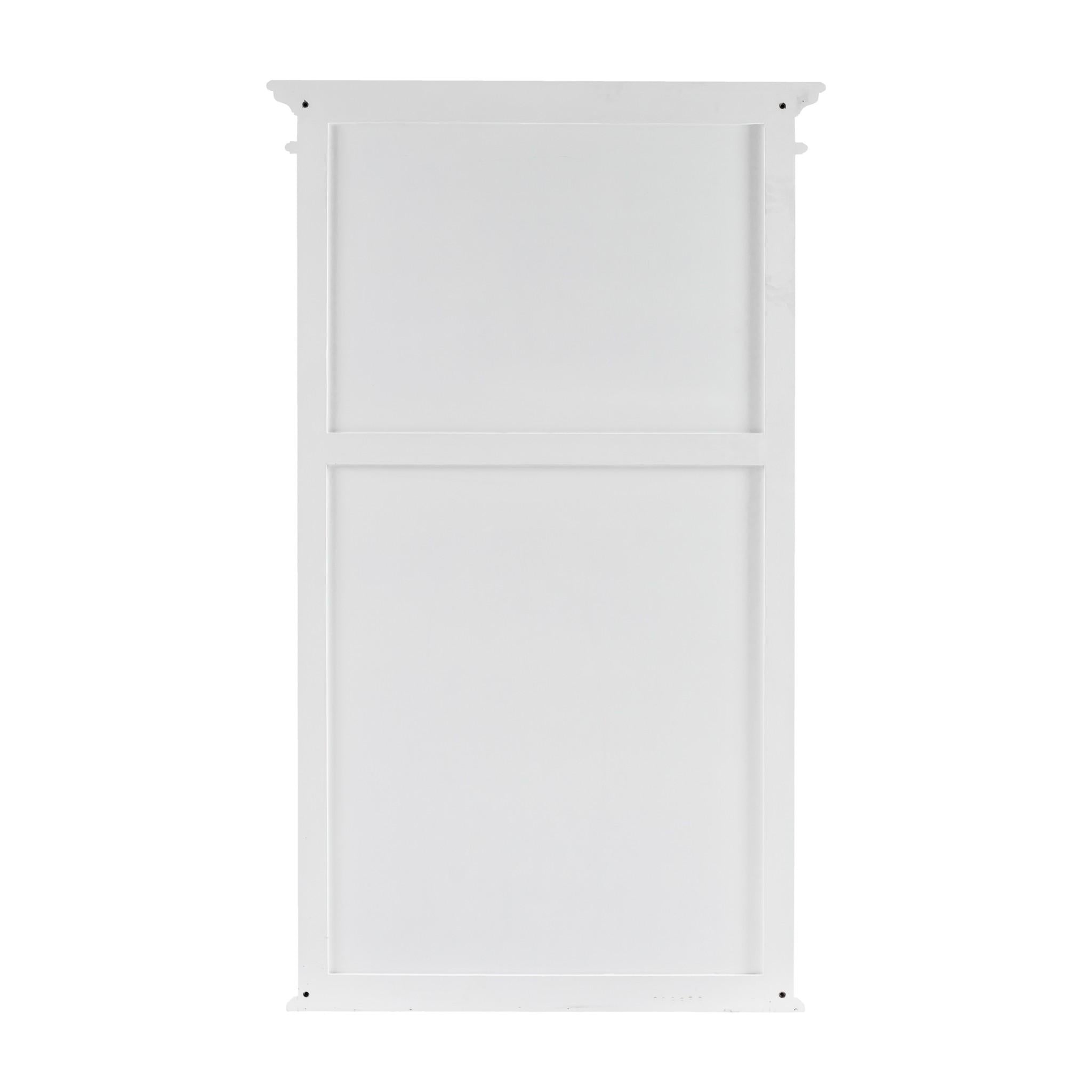 Classic White Single Bay Hutch Unit