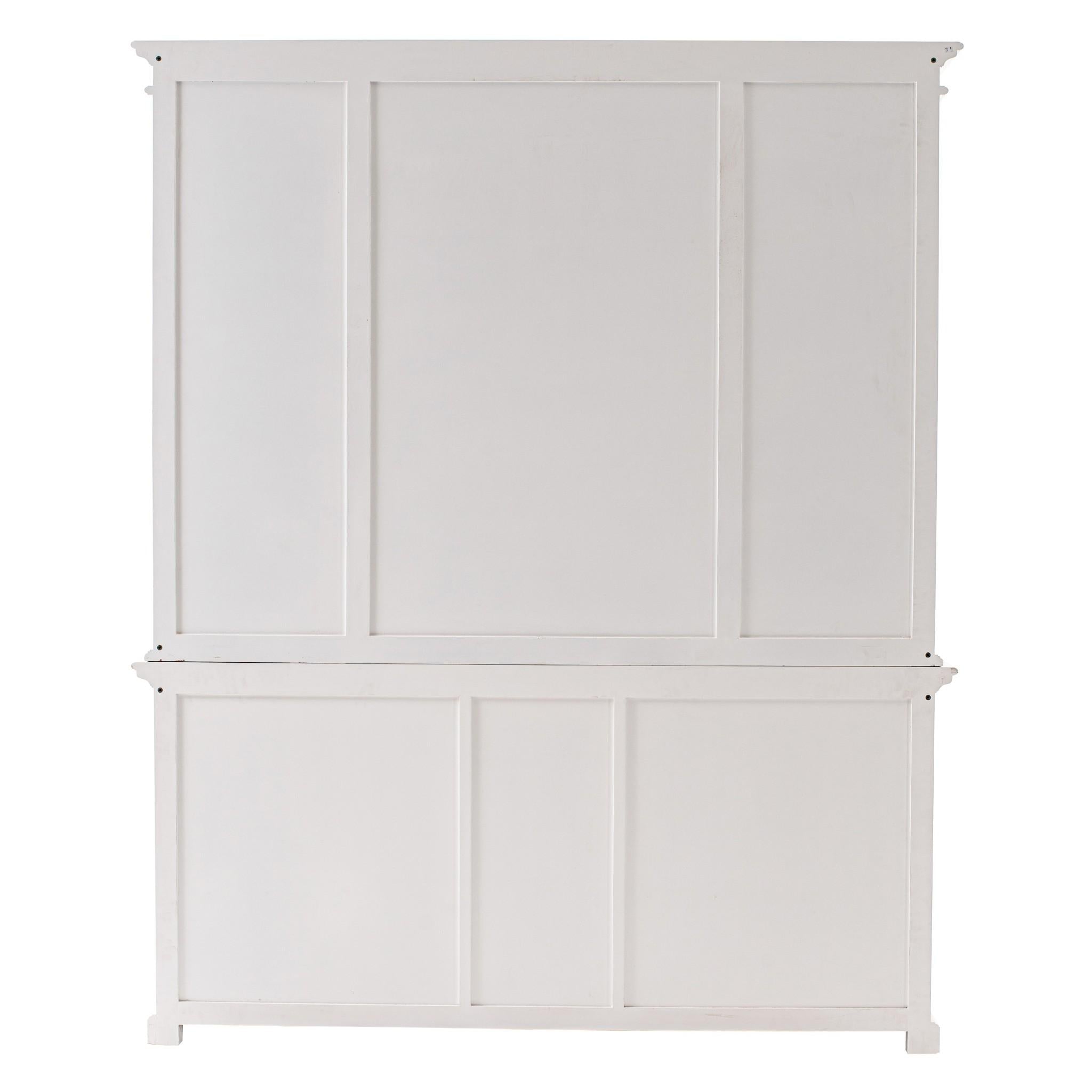 Classic White Large Kitchen Hutch