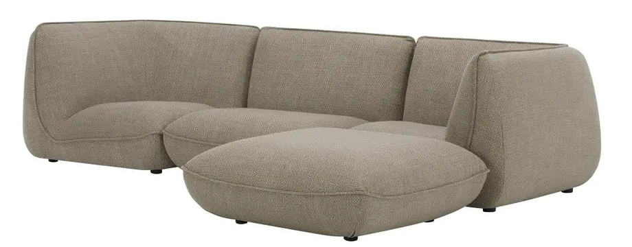 Zeppelin Lounge Modular Sectional - Speckled Pumice