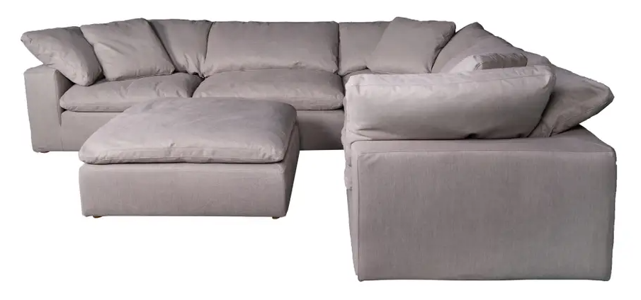 Clay Modular Sectional - Light Grey