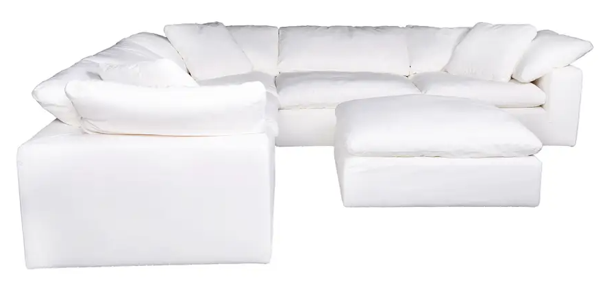 Clay Modular Sectional - White