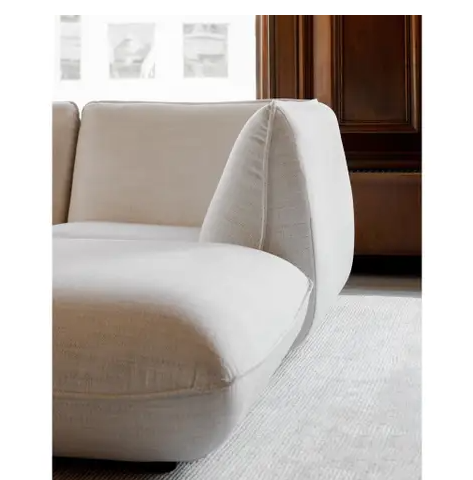 Zeppelin Ottoman - White