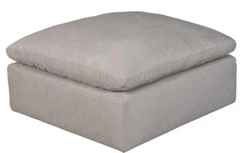 Terra Condo Ottoman - Light Grey