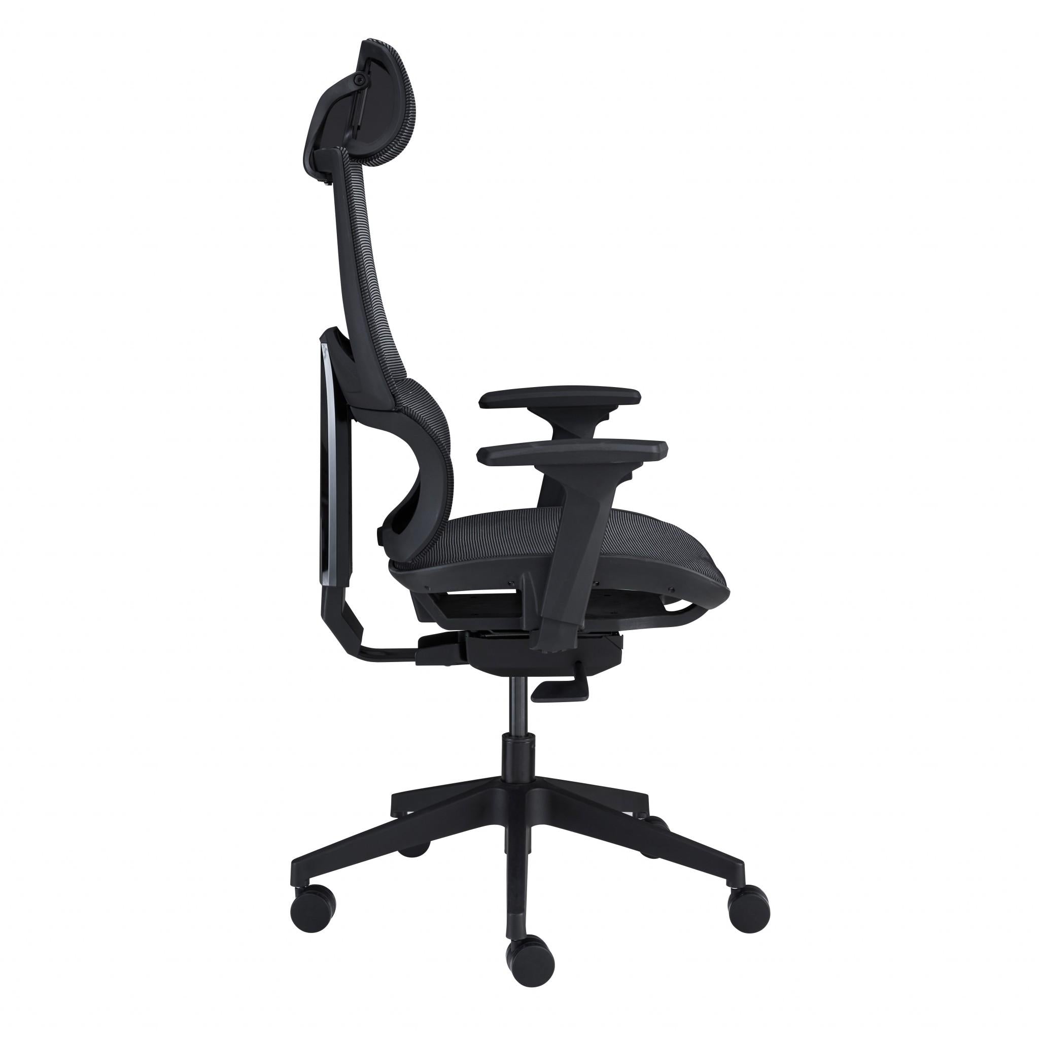 High Back and Neck Support Black Mesh Office Chair