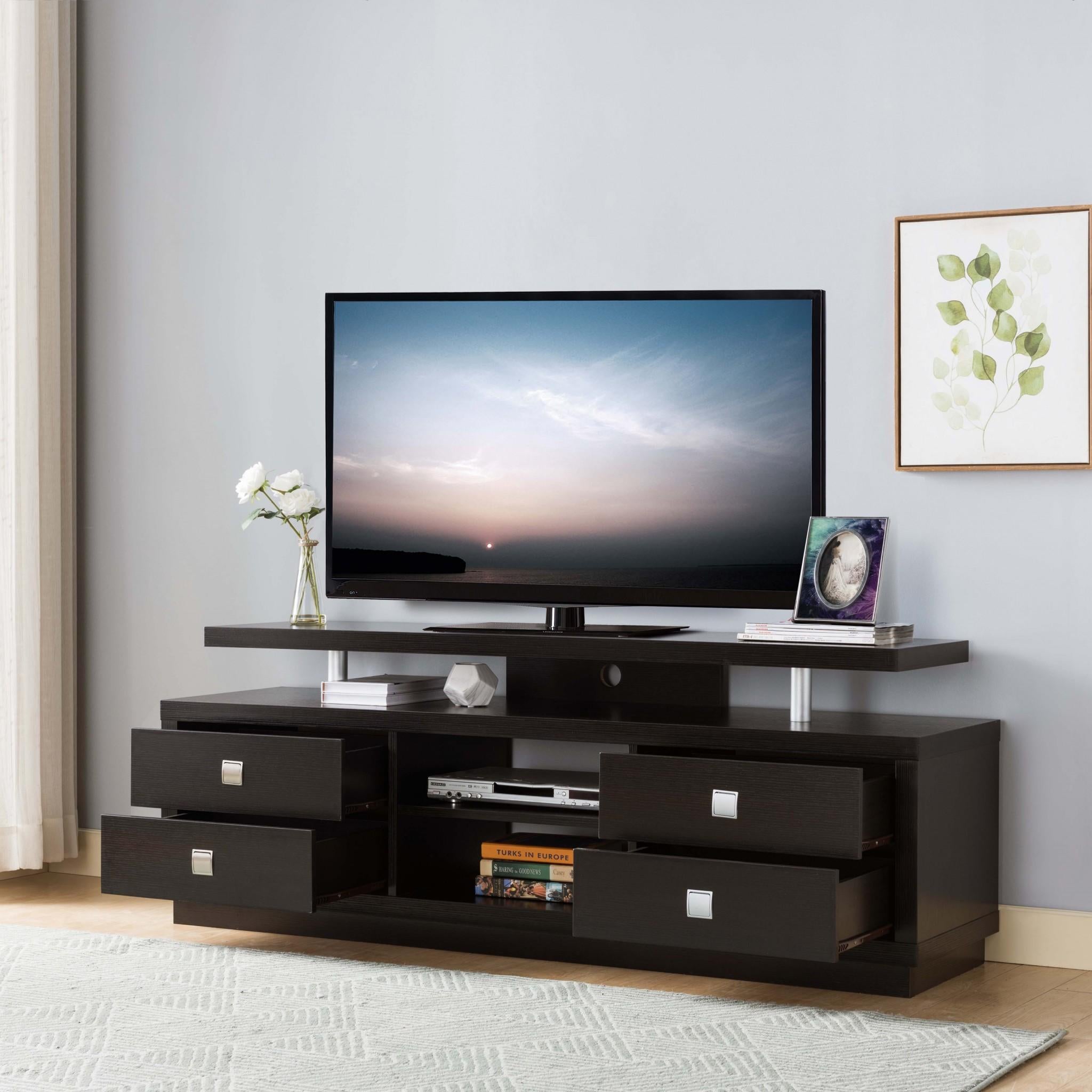 Modern Chic Four Drawer TV Cabinet