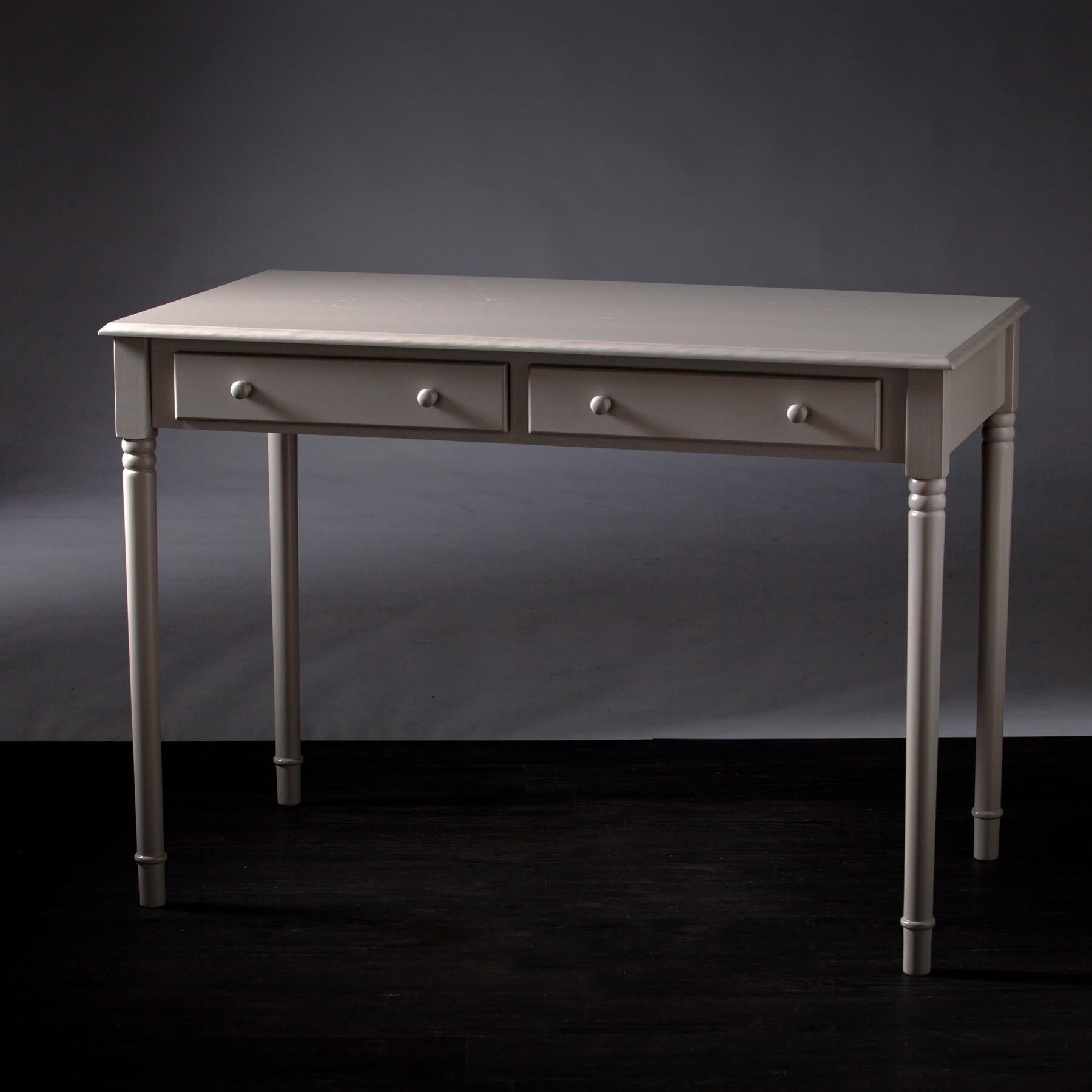 Warm Gray Writing Desk