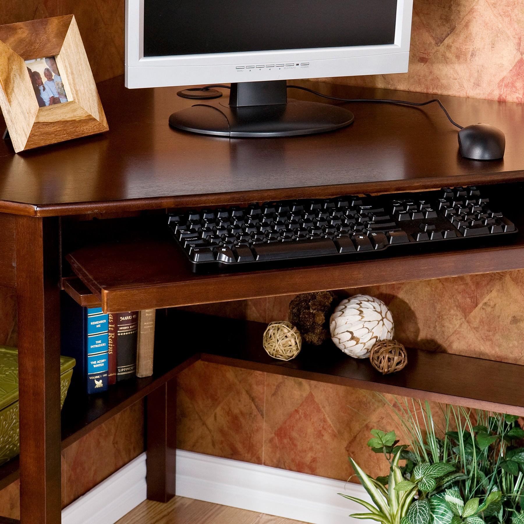 Espresso Corner Computer Desk