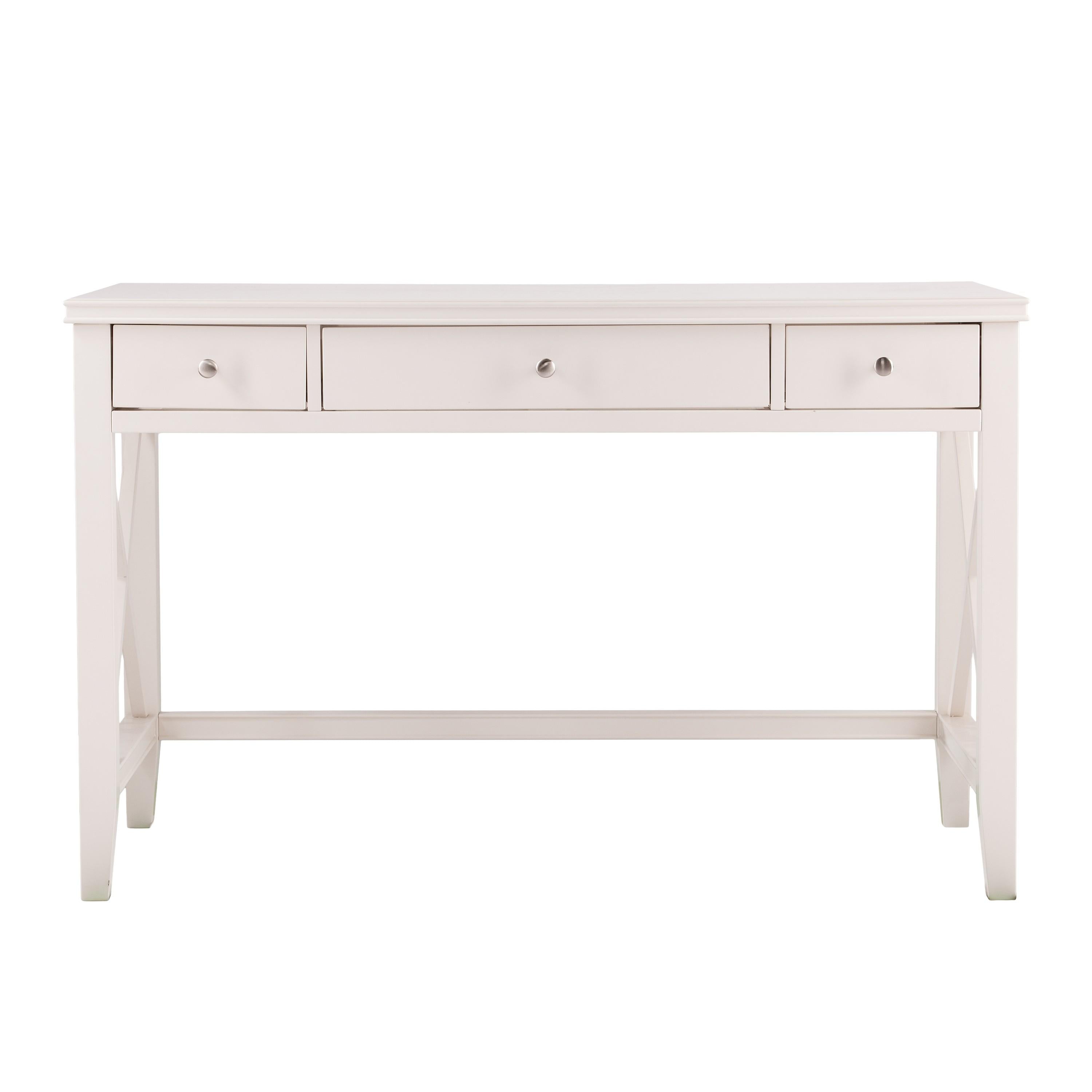 Farmhouse White Writing Desk