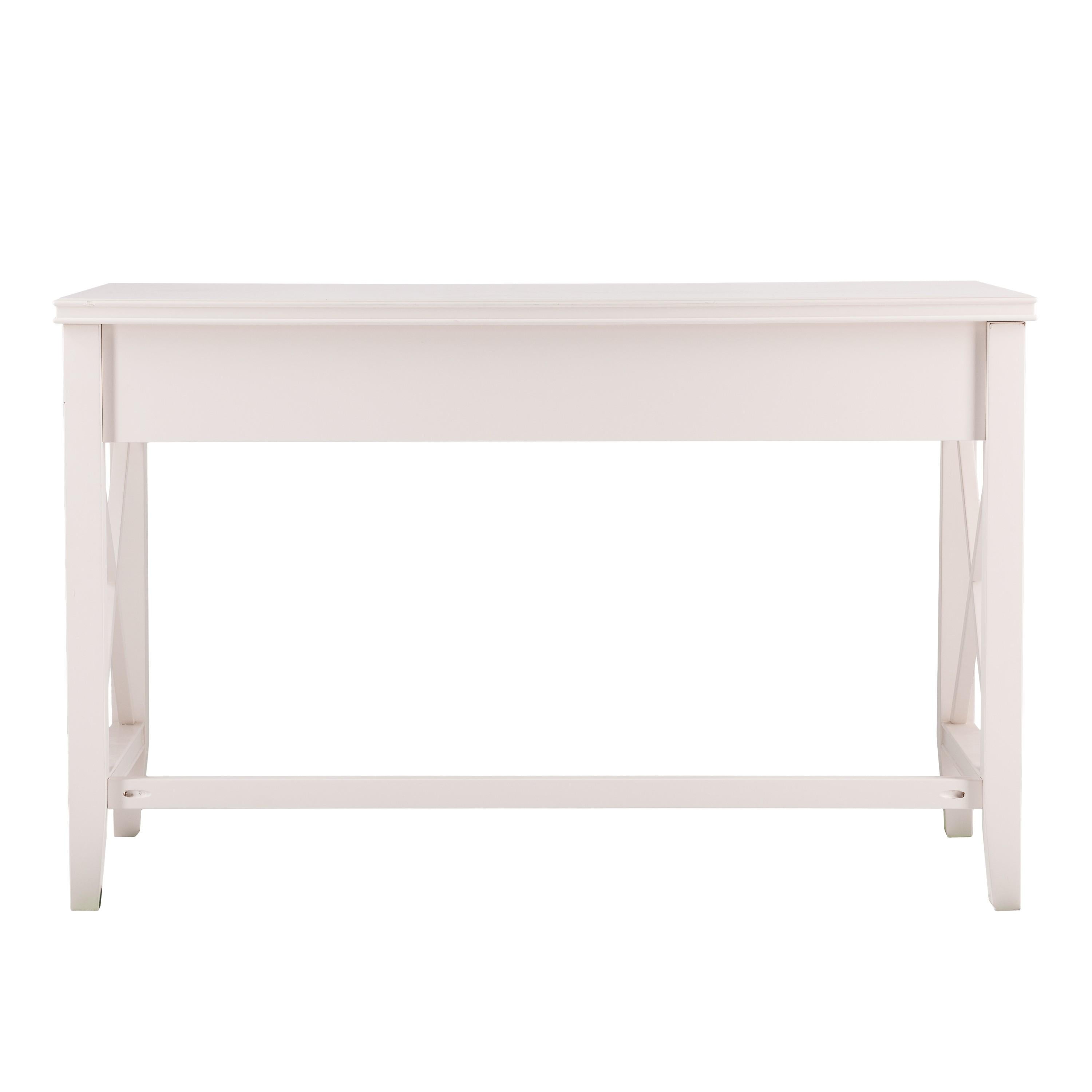 Farmhouse White Writing Desk