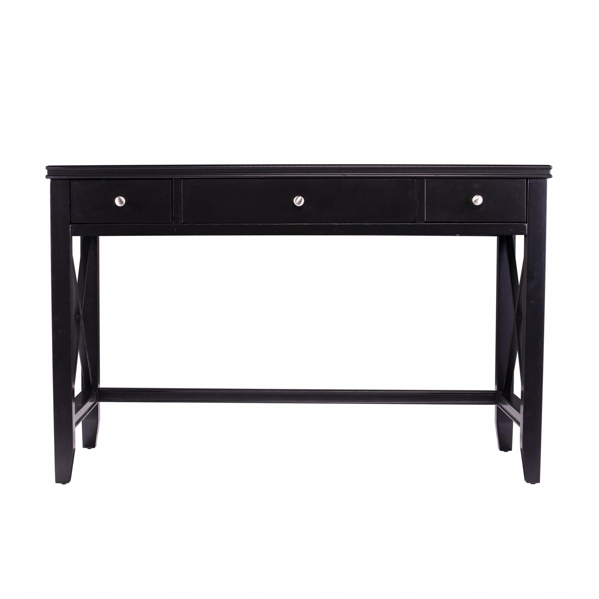 Farmhouse Black Writing Desk