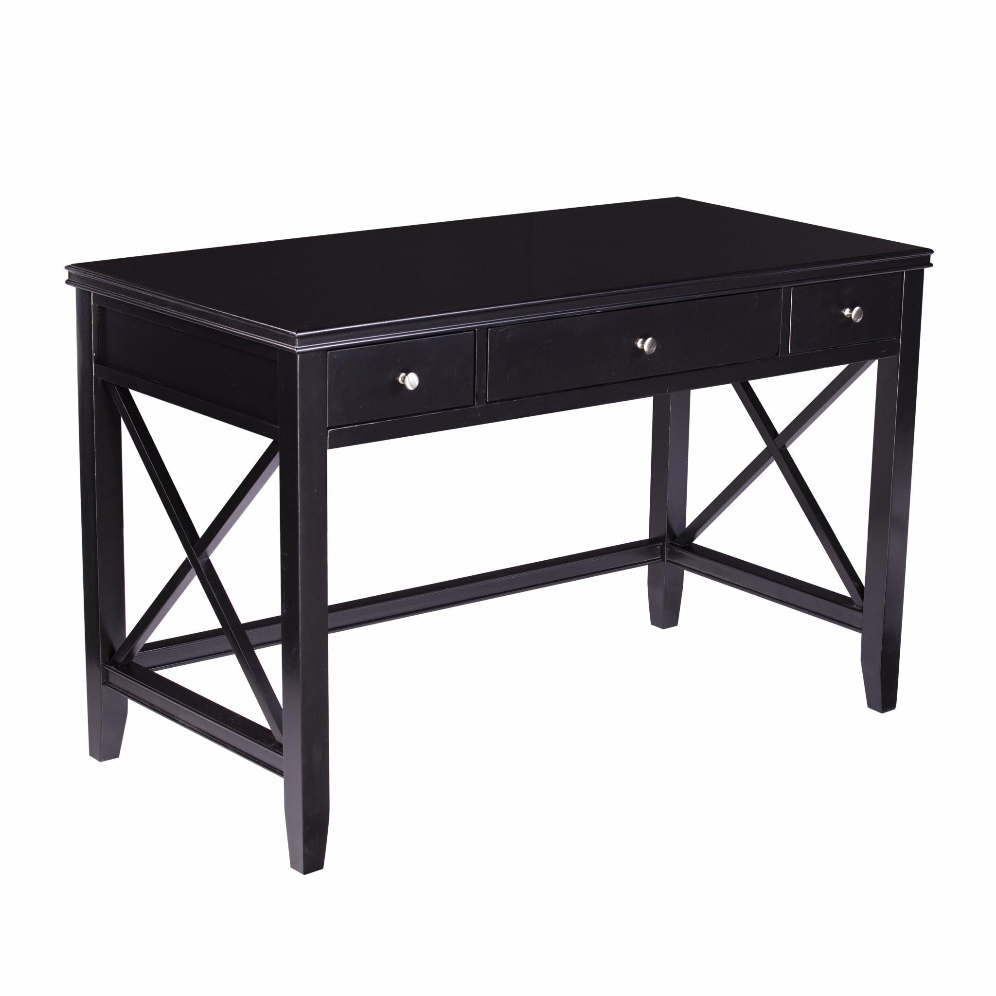 Farmhouse Black Writing Desk