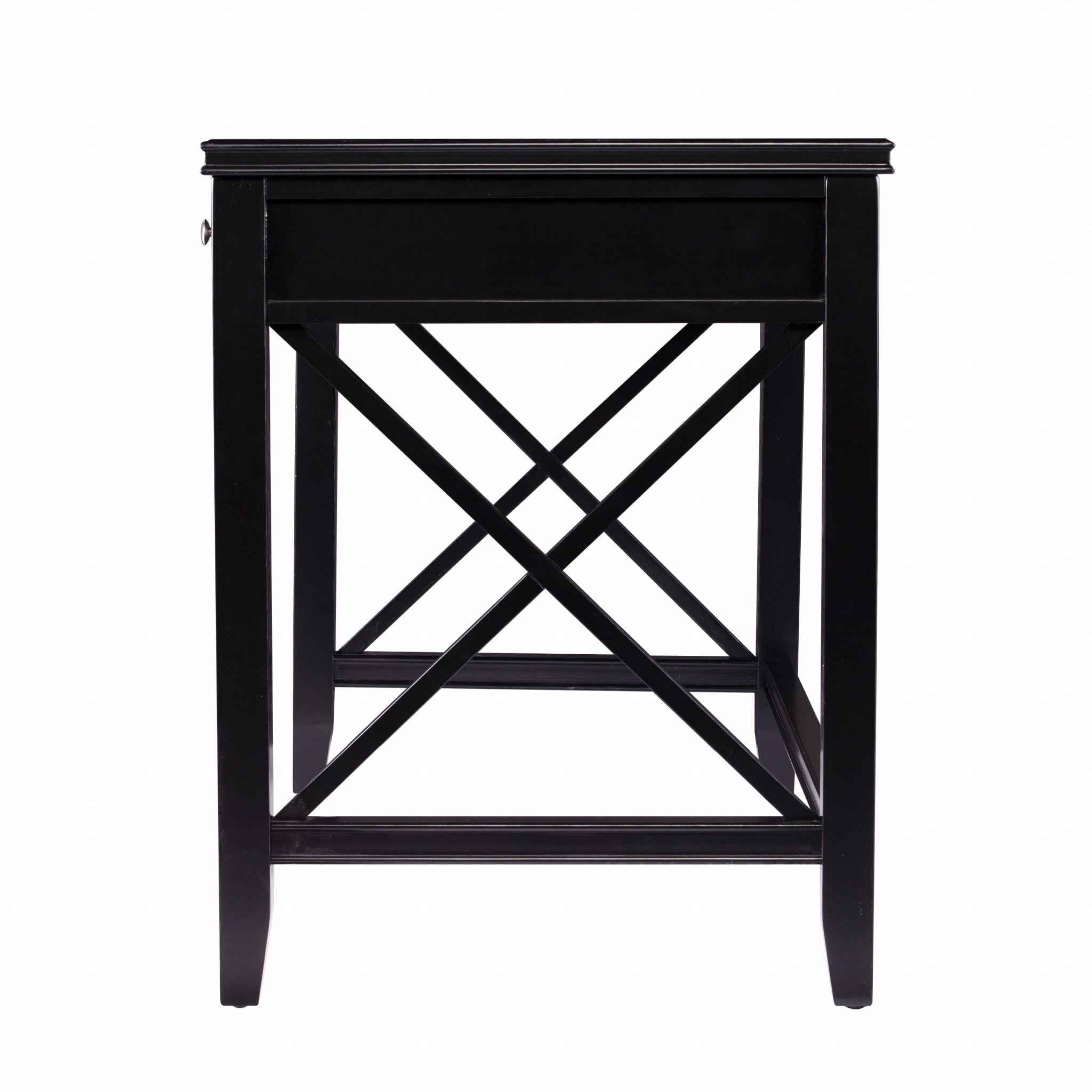 Farmhouse Black Writing Desk