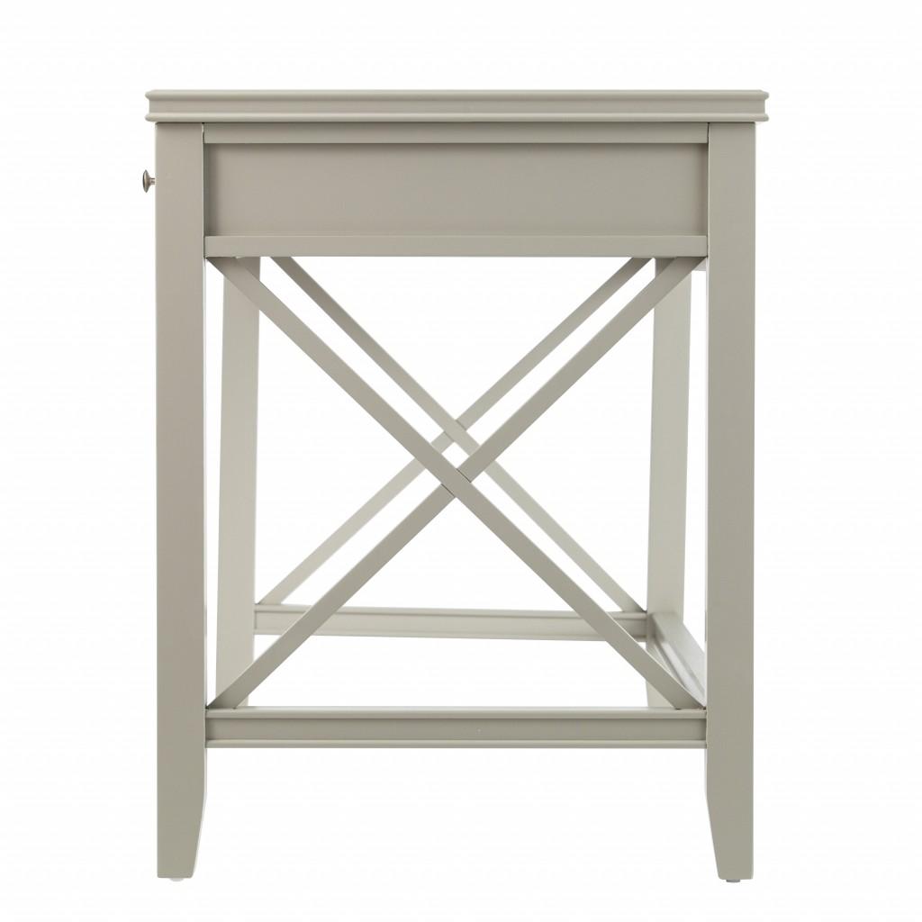 Farmhouse Gray Writing Desk