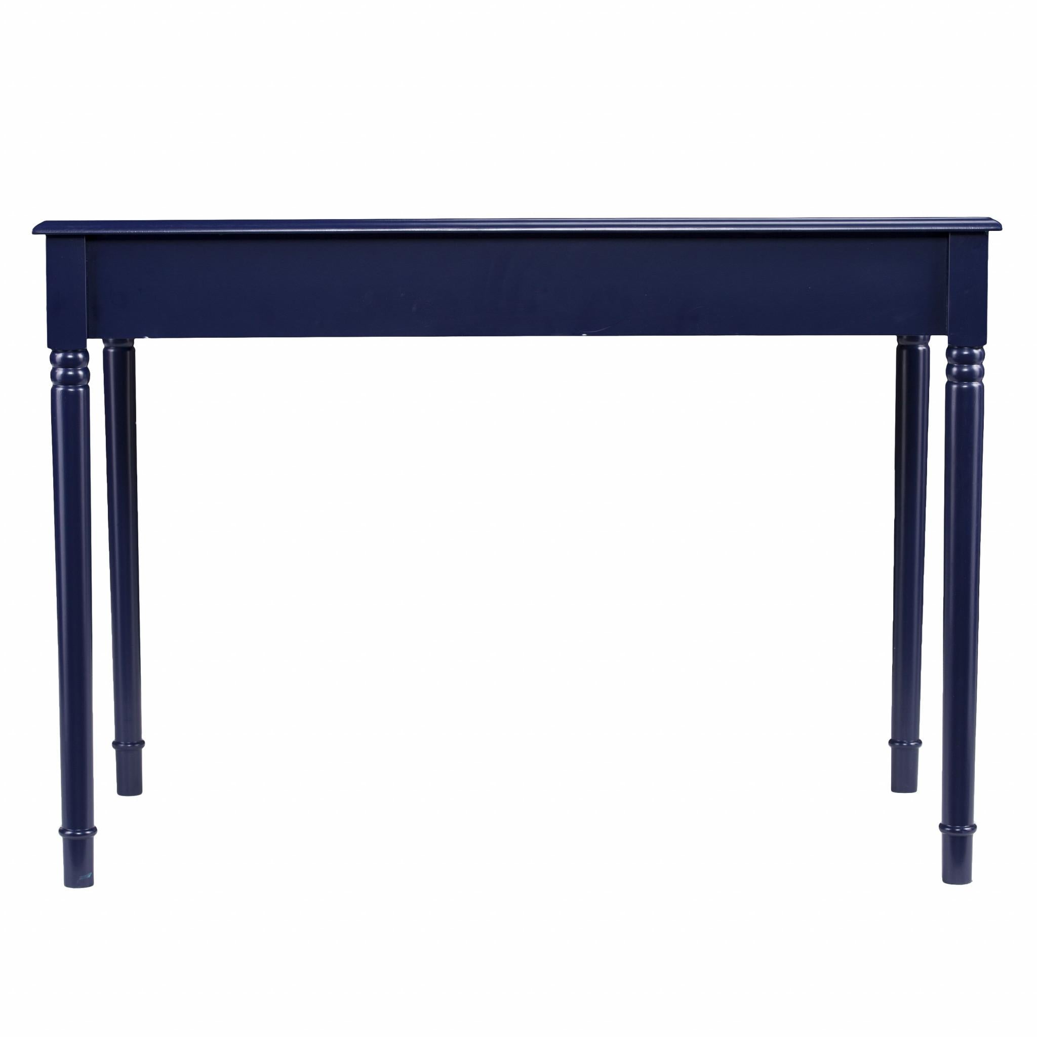 Navy Blue Writing Desk