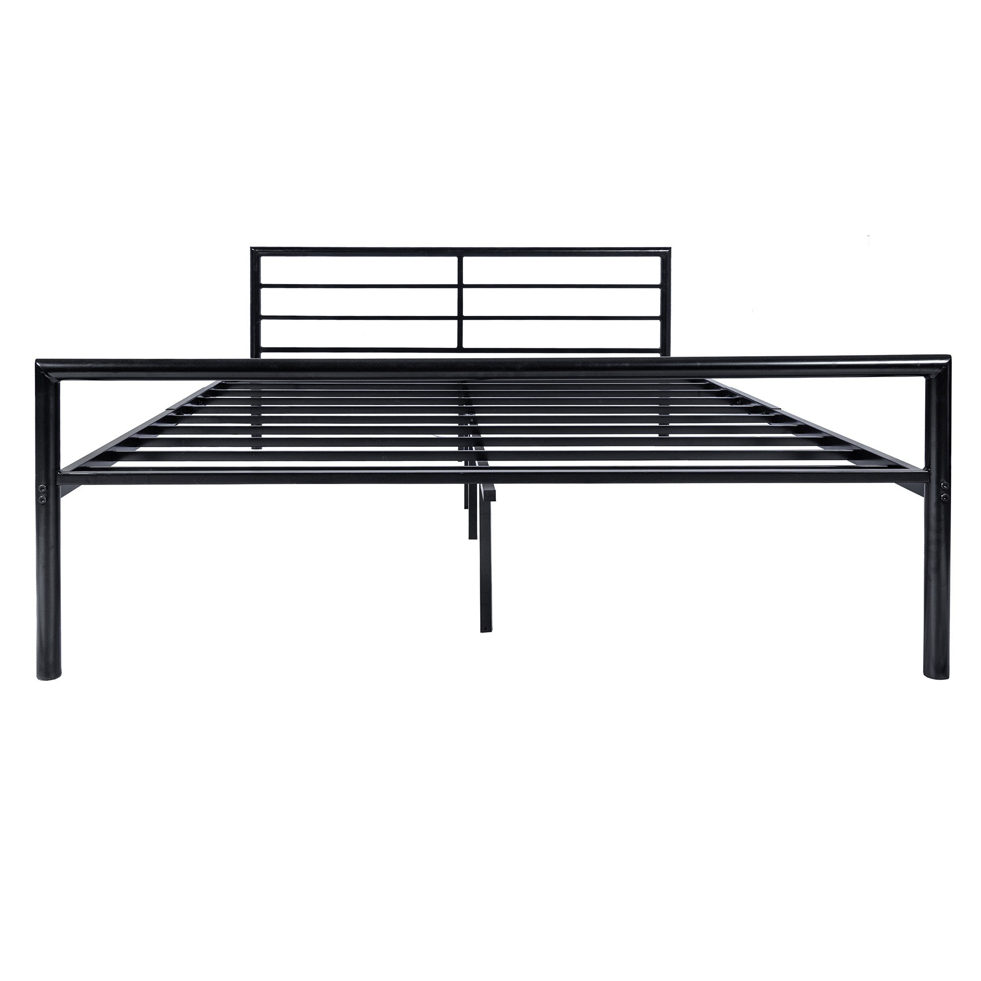 Black Twin Over Full Metal Multi Directional Bunk Bed with Desk