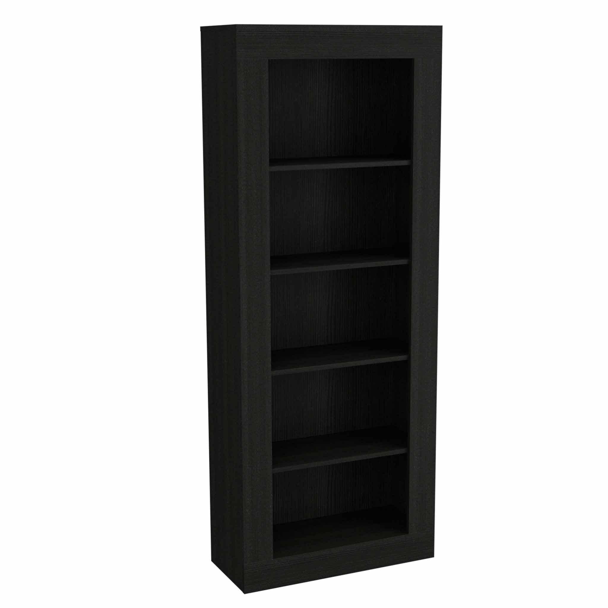 Mod Border Black Bookcase