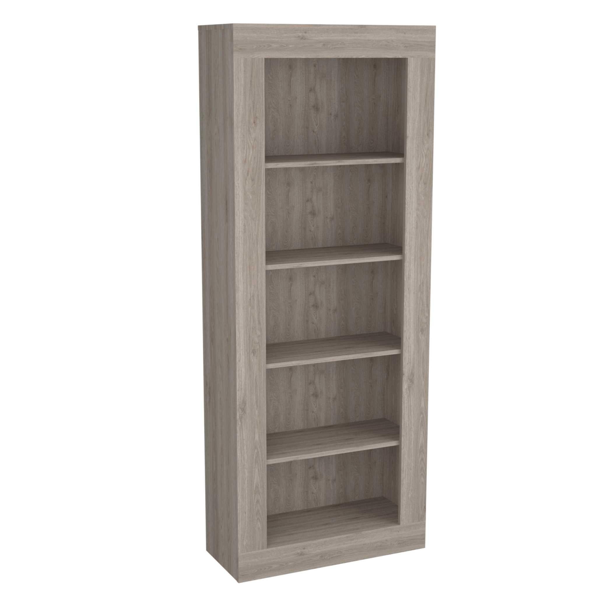 Mod Border Light Gray Bookcase