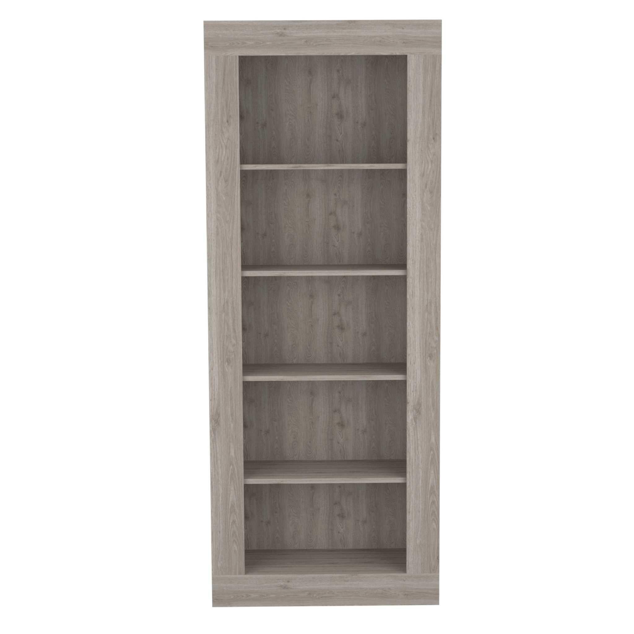 Mod Border Light Gray Bookcase