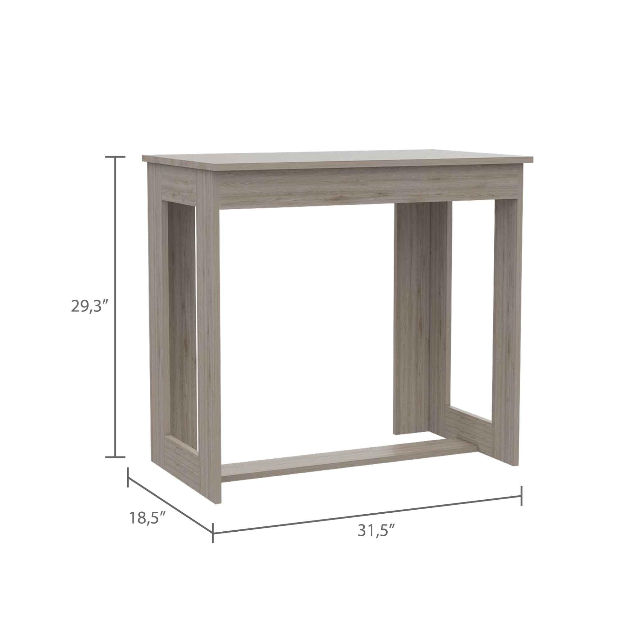 Modern Light Wash Gray Desk