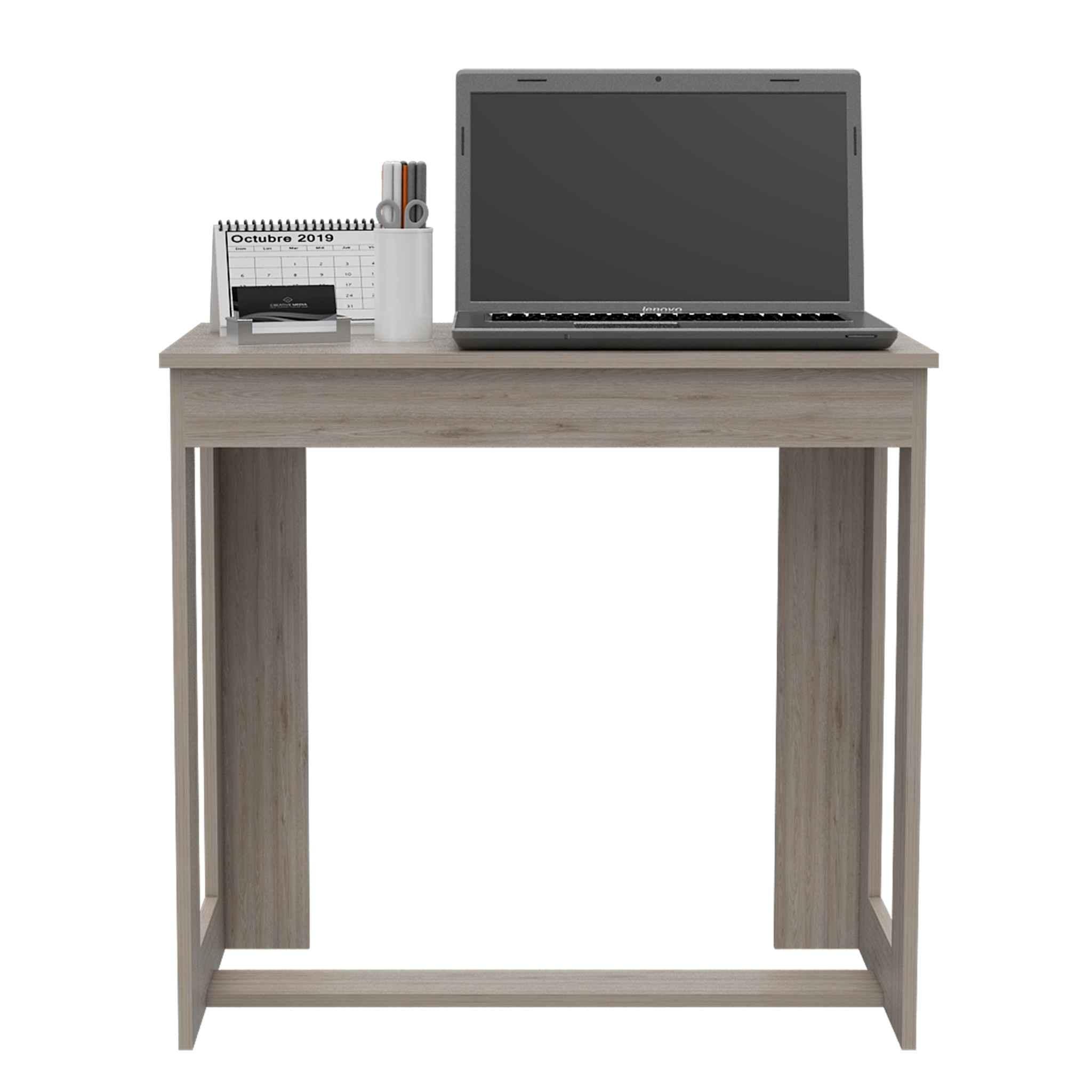 Modern Light Wash Gray Desk