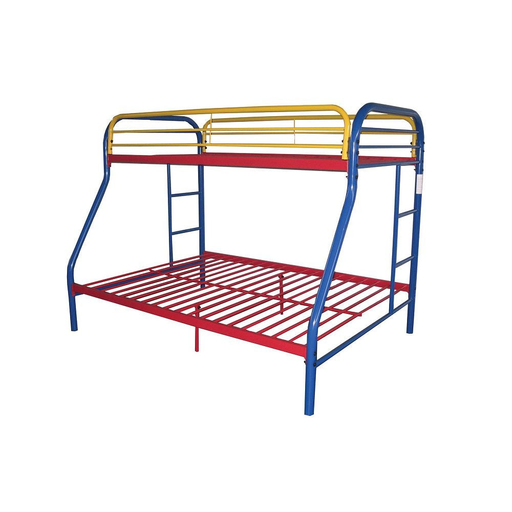 Colorful  Twin Over Full Size Bunk Bed Default Title