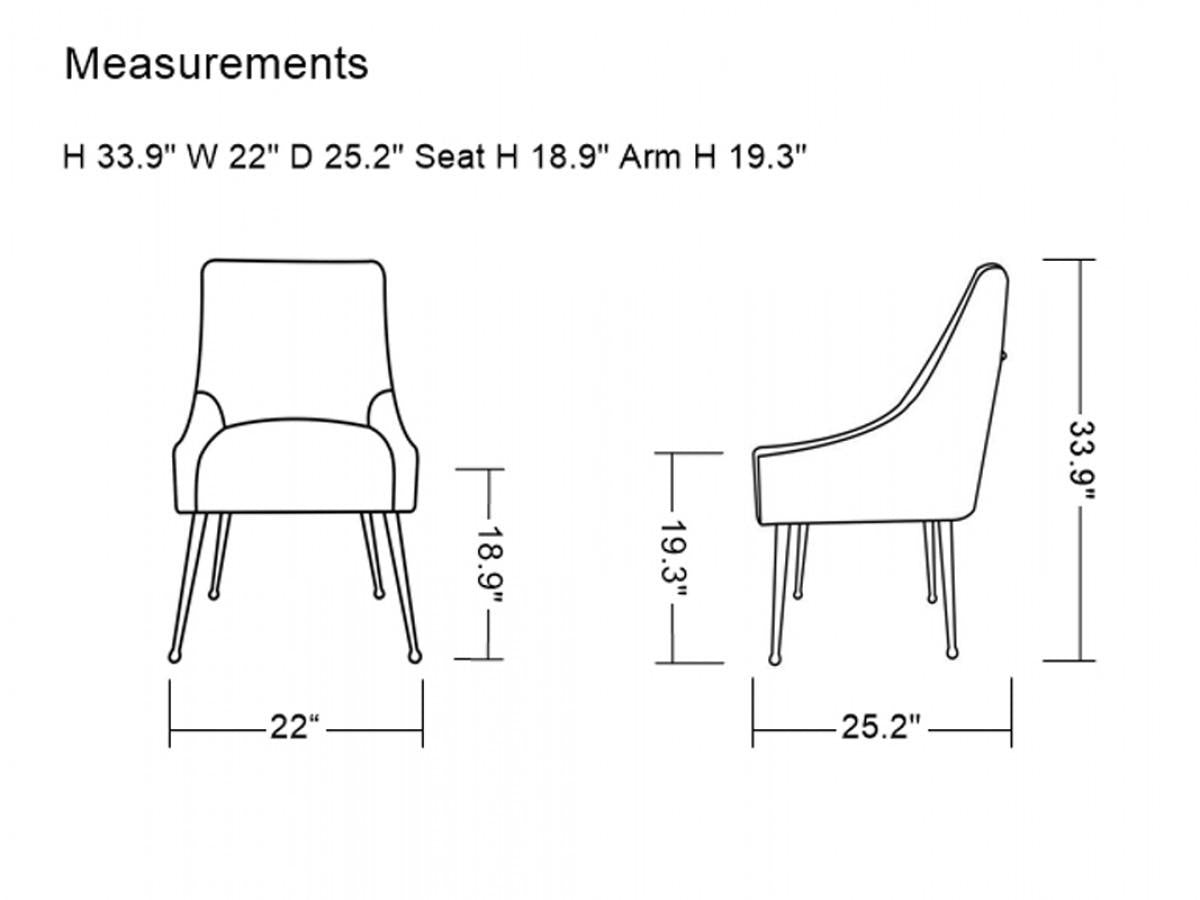 Set of Two Gray Rosegold Velvet Dining Chairs