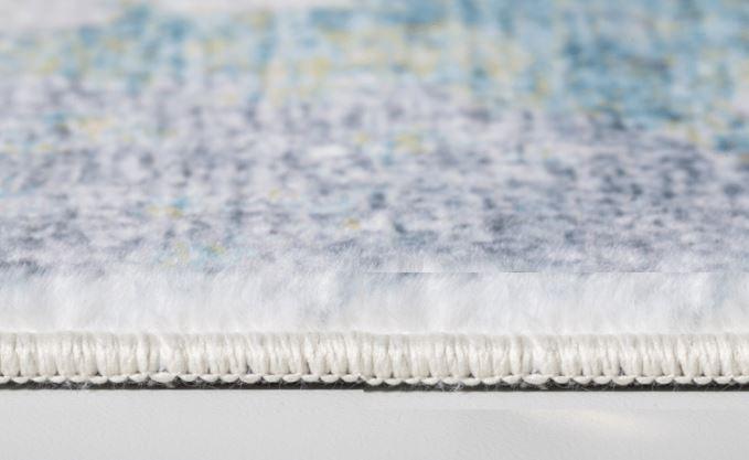 6’ x 9’ Blue Yellow Abstract Sky Area Rug