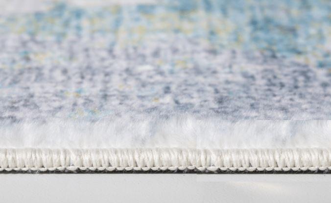 8’ x 10’ Blue Yellow Abstract Sky Area Rug Default Title