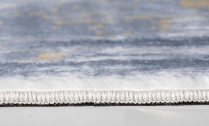 8’ x 10’ Gray Distressed Steps Abstract Area Rug