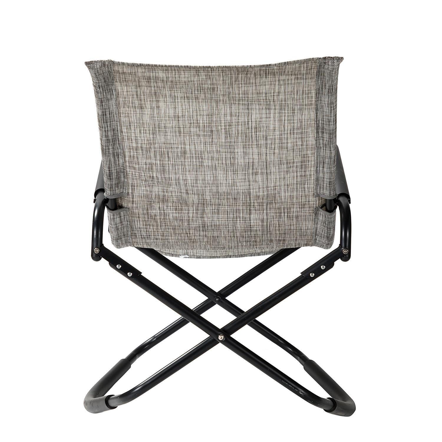 Charcoal Outdoor Reclining Chaise Lounge