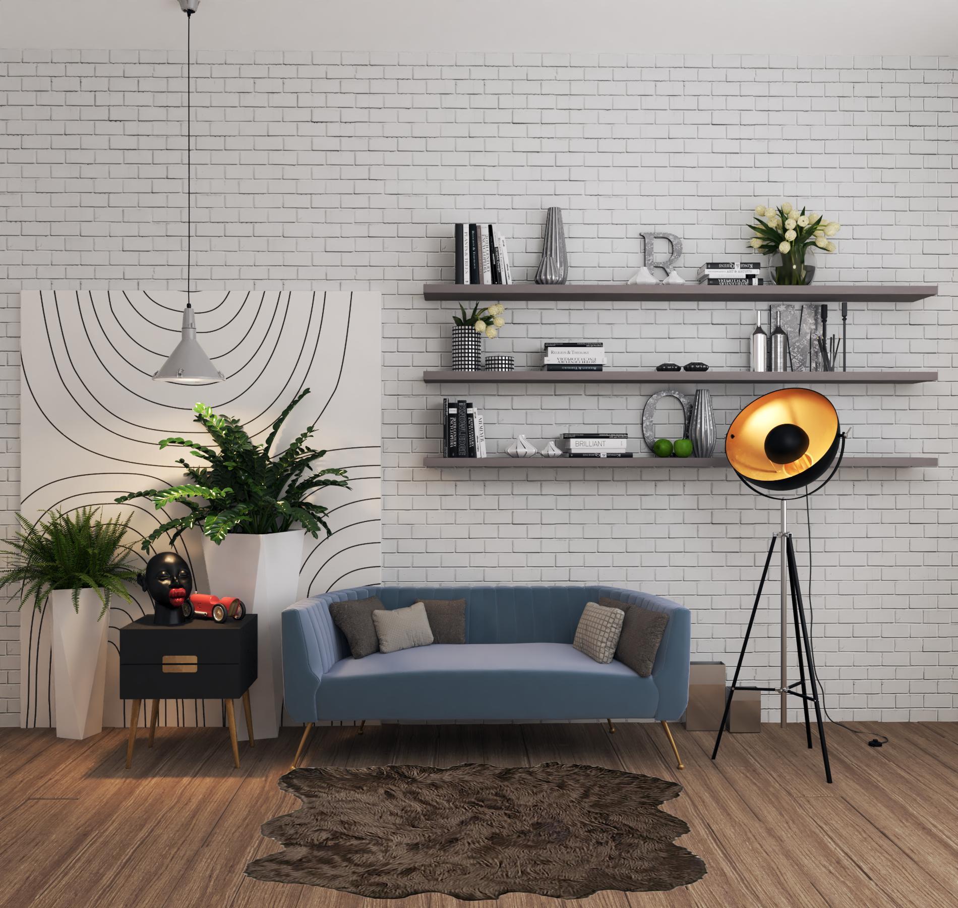 5' X 6' Chocolate Faux Sheepskin Non Skid Area Rug