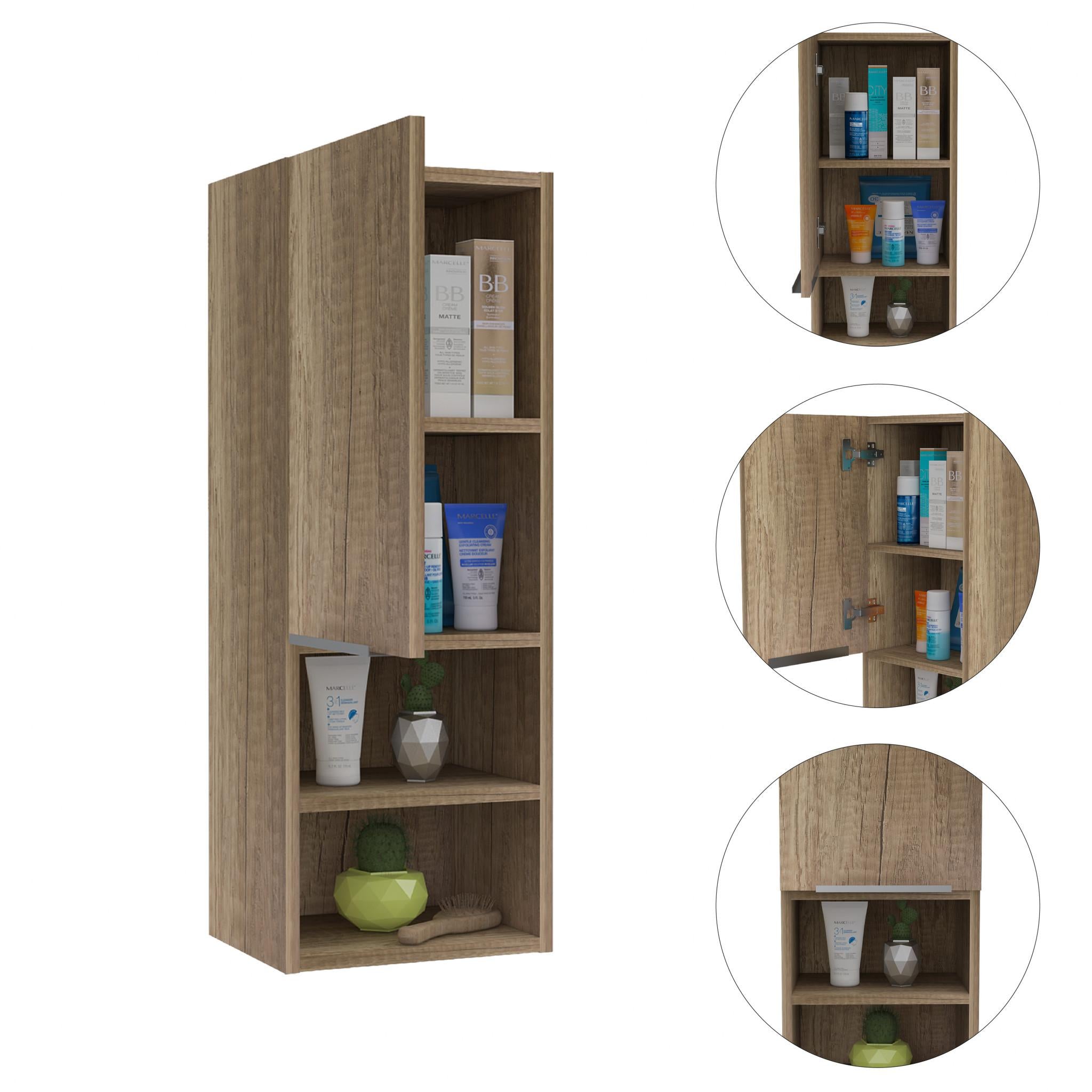 32” Modern Light Oak Medicine Cabinet