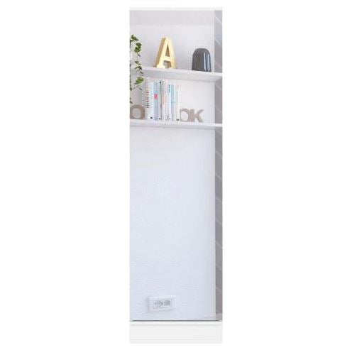 Modern and Contemporary White Particle Shoe Rack