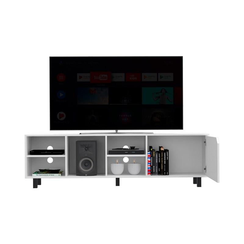 Stylish and Fresh White Television Stand