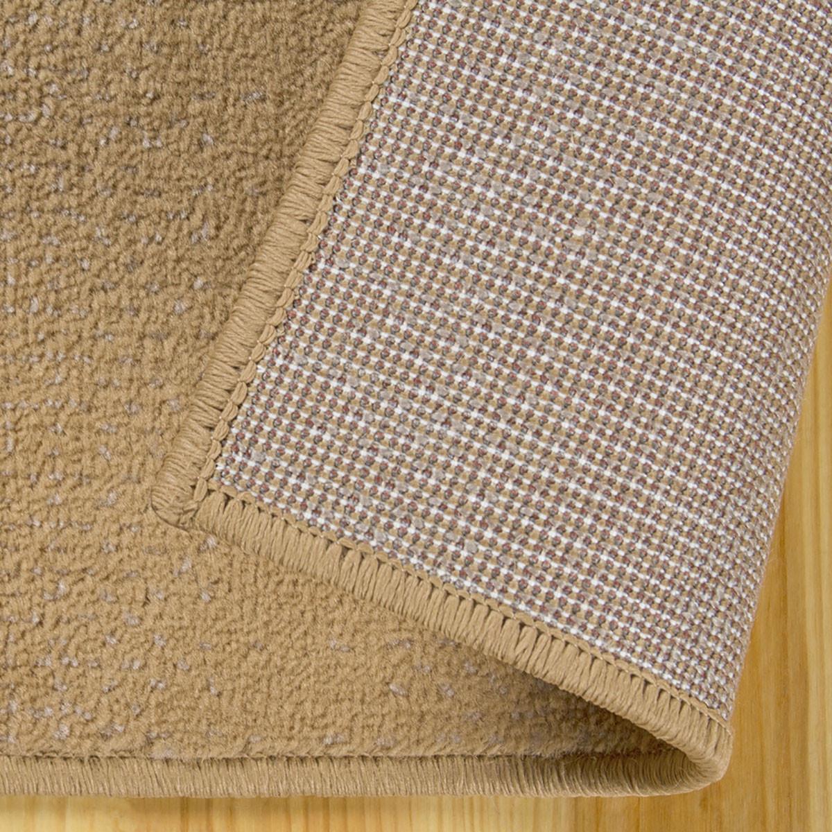 8' X 10' Terra Cotta Patchwork Power Loom Stain Resistant Area Rug