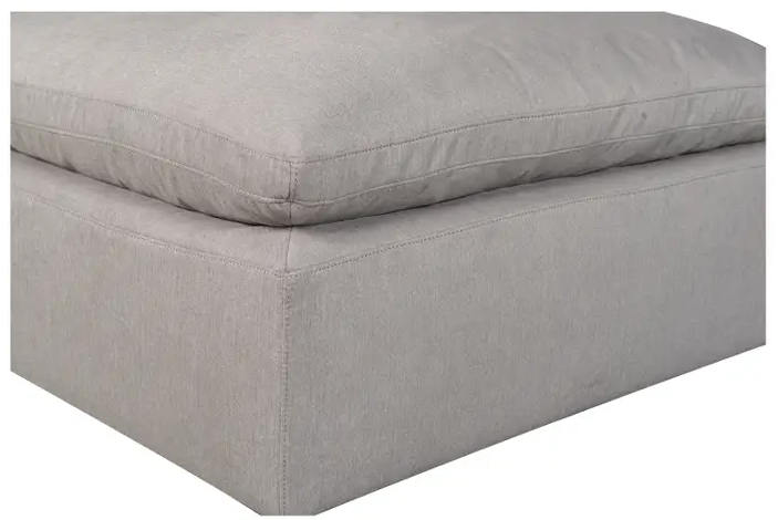 Terra Condo Ottoman - Light Grey