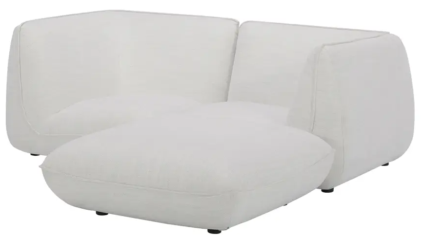 Zeppelin Nook Modular Sectional - White