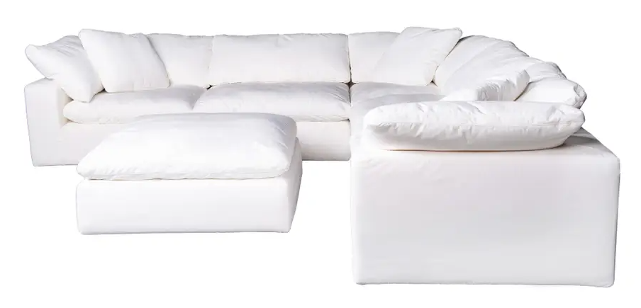 Clay Modular Sectional - White