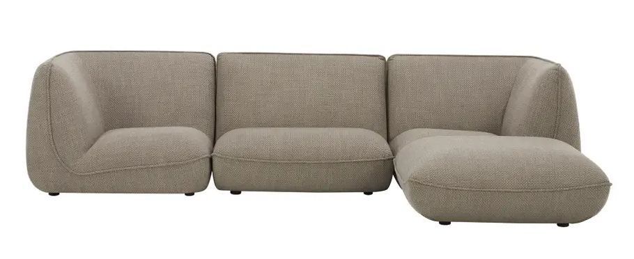 Zeppelin Lounge Modular Sectional - Speckled Pumice