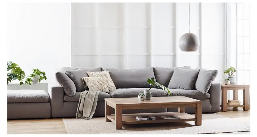 Clay Modular Sectional - Light Grey