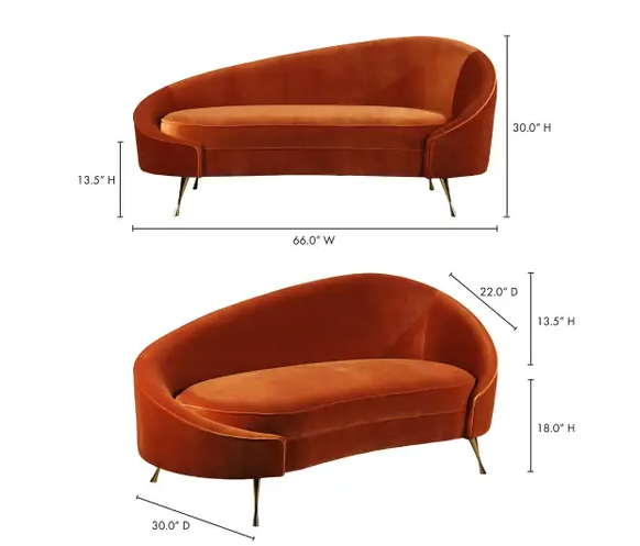 Abigail Chaise - Orange